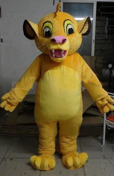 Lion King Simba Mascot Costume custom fancy costume anime cosplay kits ...