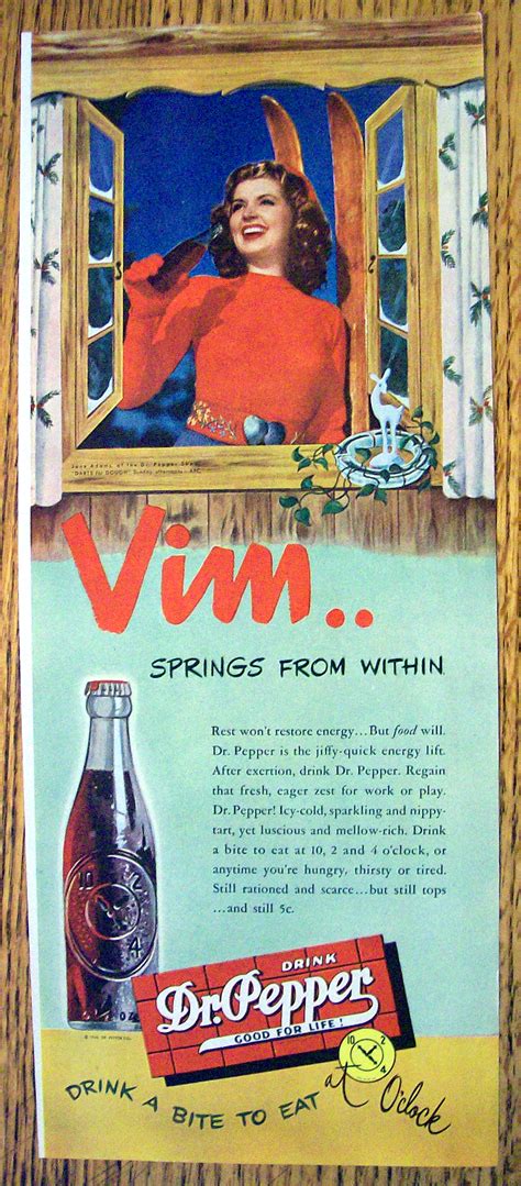 Vintage Ad: 1947 Dr. Pepper