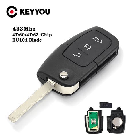 Keyyou Ask Mhz D D Chip Remote Key For Ford Focus Mondeo C