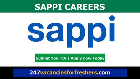 Sappi Careers 2024 Latest Job Openings