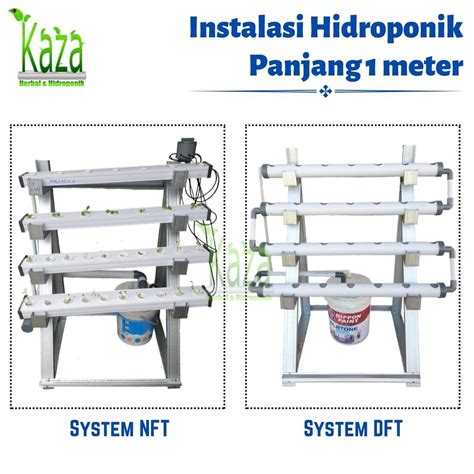 Jual Kami Rakit Instalasi Hidroponik Baja Ringan Nft Dft Pjg Meter