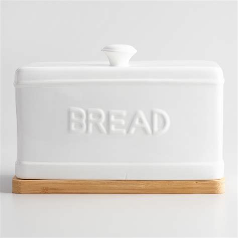 Our Dual Purpose Bread Bin Features An Embossed Ceramic Lid That Fits