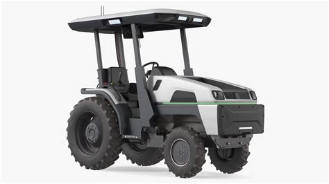 Smart Electric Tractor Dusty 3D Model 79 C4d 3ds Max Fbx Blend