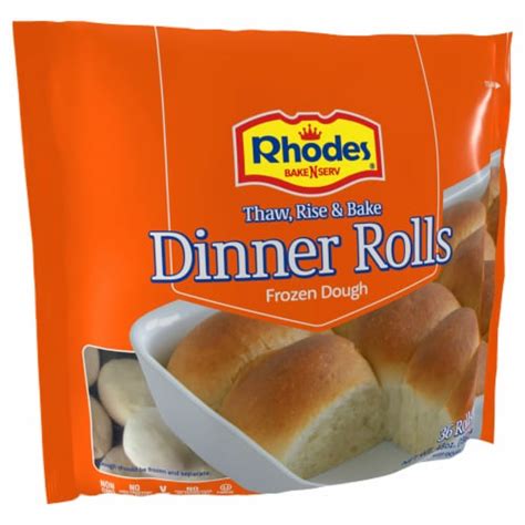 Rhodes Bake N Serve Yeast Dinner Rolls 36 Ct 48 Oz Smiths Food