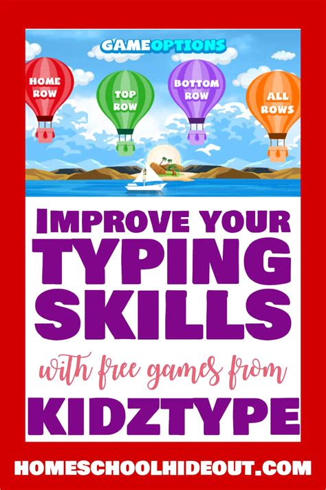 Improve Your Speed with Typing Games - Homeschool Hideout