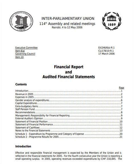 11 Financial Audit Report Templates Pdf Doc Pdf Pages Free