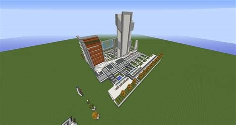 Futuristic skyscraper Minecraft Project