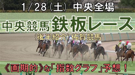 128土 中央競馬全場から鉄板レースを紹介【中央競馬 指数グラフ・予想・攻略】東京競馬、中京競馬、小倉競馬、佐賀競 競馬動画まとめ