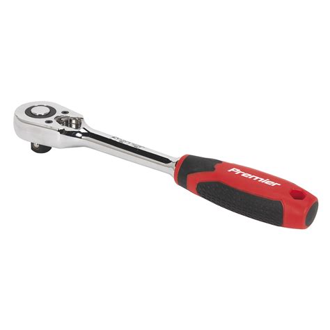 Sq Dr Pear Head Ratchet Wrench With Flip Reverse Ak Sealey