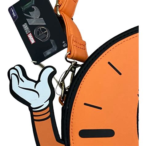 New Disney Marvel Tva Miss Minutes Orange Loki Loungefly Crossbody Bag