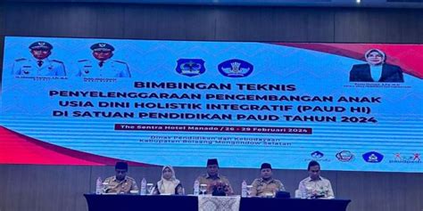 Disdik Bolsel Gelar Bimtek Penyelengaraan Paud Hi Tahun Kilasbmr