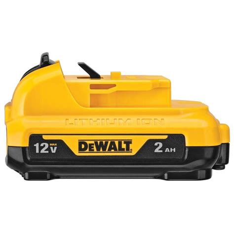 Dewalt 12 Volt Max 2 Amp Hour Lithium Power Tool Battery In The Power Tool Batteries Department