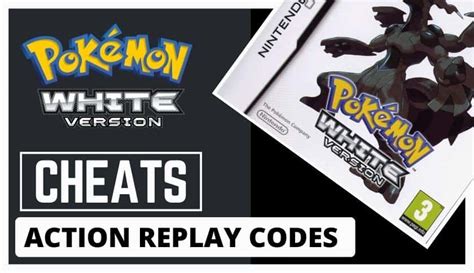 The Best Pokémon White Cheats (Action Replay Codes) (2022) | Gaming Gorilla