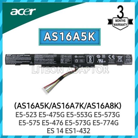 Jual Baterai Original Acer Aspire E E E G E G Ke