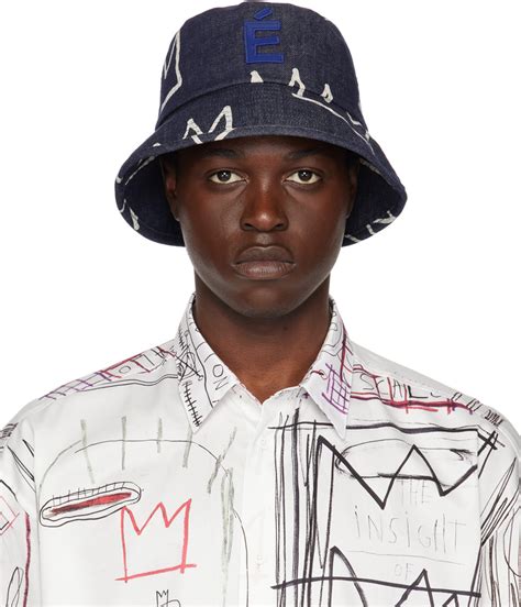 Indigo Training Crown Bucket Hat By Études On Sale