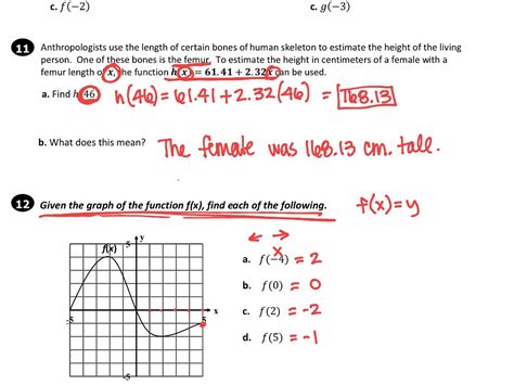 Function Notation Math Algebra Linear Functions Linear Equations