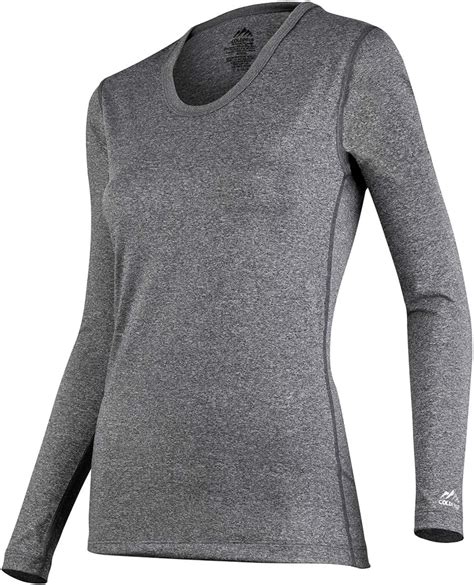 Coldpruf Womens Single Layer Long Sleeve Crew Clothing Shoes And Jewelry