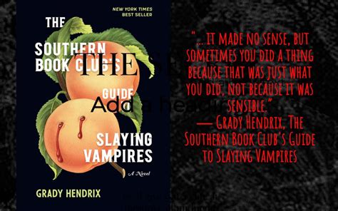 The Southern Book Clubs Guide To Slaying Vampires Horror Book Review