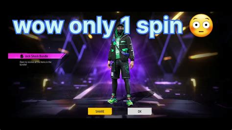 New Bundle Only 1 Spin 🤪 Holi Event Holi Gluwal Freefire Gaming New Youtube