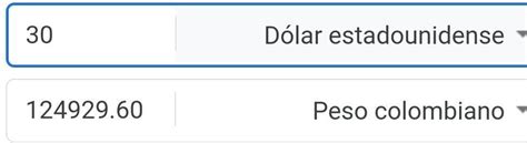 Cu Nto Son D Lares En Pesos Colombianos Brainly Lat