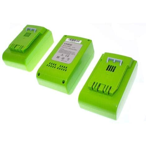 Vhbw X Batteria Compatibile Con Greenworks