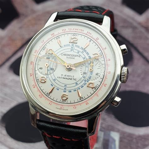 Chronographe Suisse Cal Vênus 188 NO RESERVE PRICE Catawiki