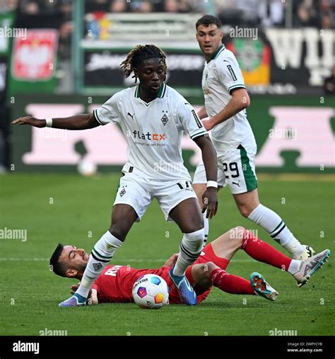 Moenchengladbach Germany 9th Mar 2024 Kouadio Kone Front Of