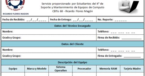 Bitácora De Soporte Técnico A Distancia Ejemplo De Bitácora Ocaña