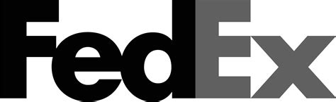 Fedex Logo Black And White