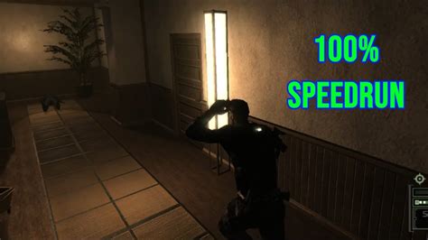 Splinter Cell Chaos Theory 100 Speedrun In 1h07m03s World Record