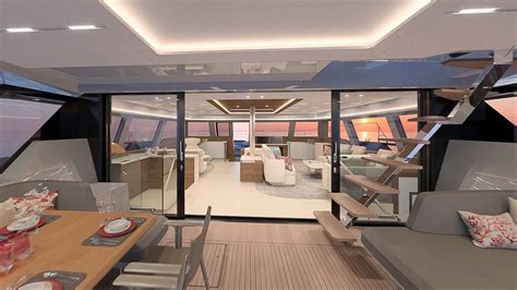 Catamaran Yacht Fountaine Pajot Unveils Its Sumptuous Power