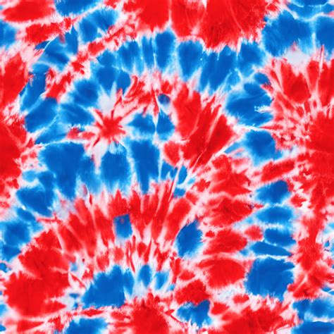 Red White And Blue Tie Dye Graphic Creative Fabrica