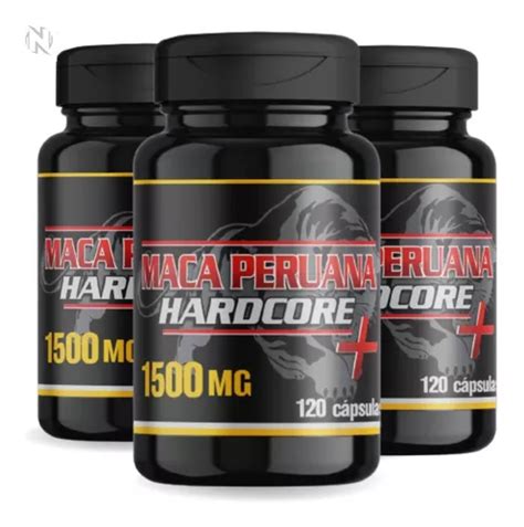 Maca Peruana Hardcore mg Vitaminas minerais Capsulas à venda em Lorena São Paulo por