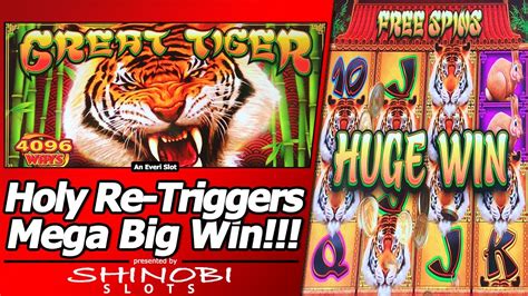 Great Tiger Slot Re Trigger City Mega Big Win In Free Spins Bonus