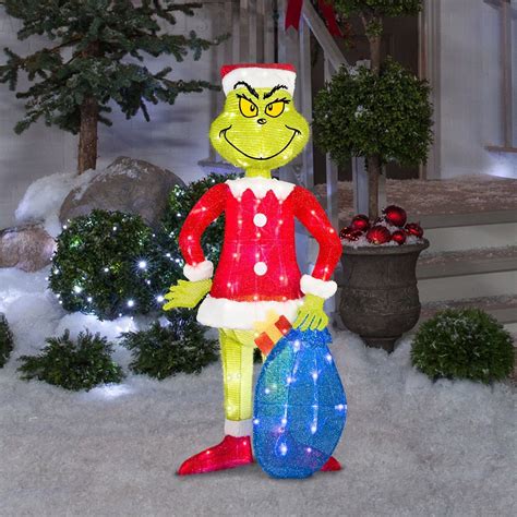 Grinch Outdoor Christmas Decorationsgrinch Yard Decorationsgrinch