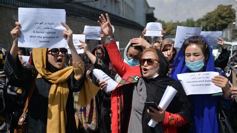 Taliban Fighters Use Whips Against Afghan Women Protesting The All Male