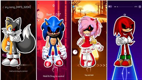 Tails Exe Sonic Exe Amy Exe Knuckles Exe Smash Colour Beat