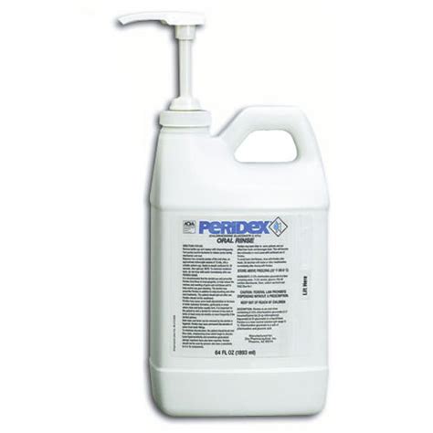 Peridex Oral Rinse, 64 oz. Bottle. 0.12% Chlorhexidine Gluconate, Mint - The Dental Market U.S.