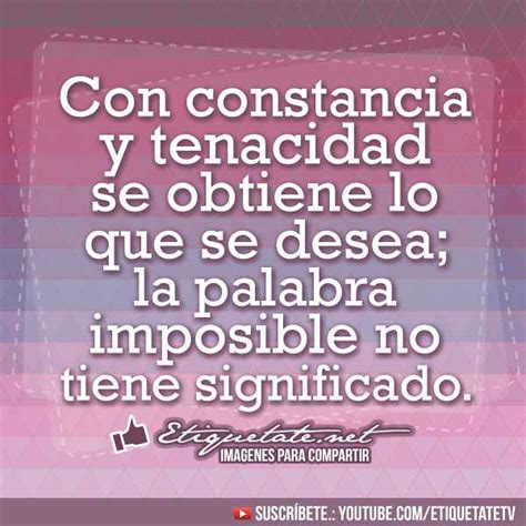 60 Frases De Constancia Y Disciplina Para Lograr Tus Objetivos Y Metas