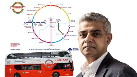 Sadiq Khan Presenta La Red De Autobuses Superloop Para Los Suburbios