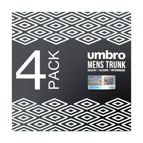 UMBRO szorty męskie 4PAK modne bokserki GUMY 5 cm 12164997861