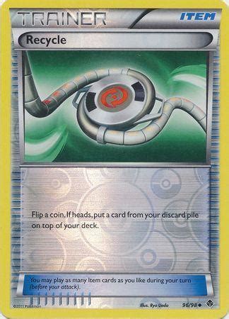 Recycle Uncommon Reverse Holo Playset