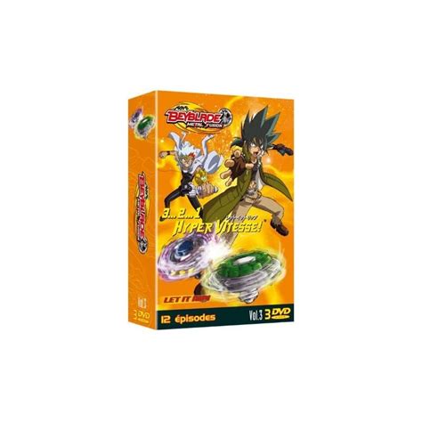 Beyblade Metal Fusion Hyper Vitesse Coffret N Dvd