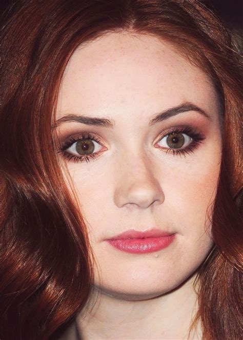 Karen Gillan Those Beautiful Eyes Karen Gillan Bionic Woman Karen