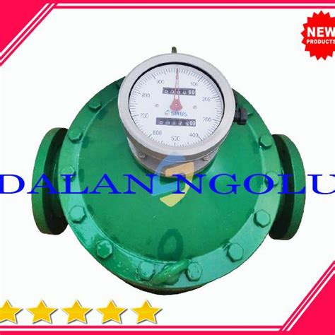 Jual Flow Meter Oval Gear Minyak Solar 4 Inch Type Lc A100 Analog Oval