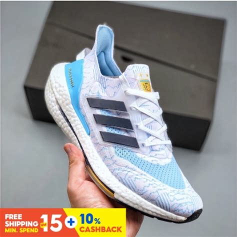 Ad Ultra Boost Ub21 Super Stretch Popcorn Midsole Mens And Womens Breathable Running Shoes