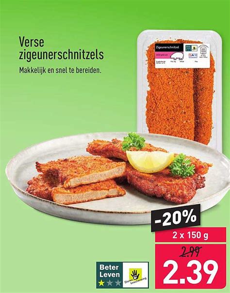 Verse Zigeunerschnitzels Aanbieding Bij ALDI 1Folders Nl