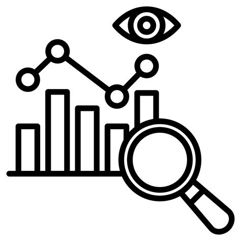 Analytic Insight Icon Line Vector Illustration 36322971 Vector Art At Vecteezy