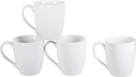 Bia Cordon Bleu White Porcelain 4 Ounce Japanese Tea Cup Set Of 4 Cups