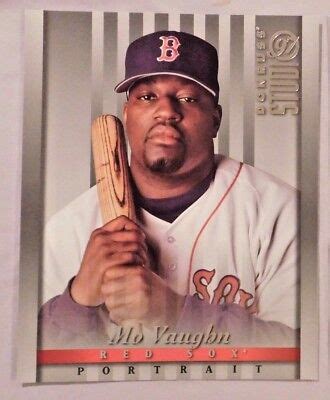 1997 Donruss Studio Portrait 8x10 Mo Vaughn Red Sox Baseball Card EBay